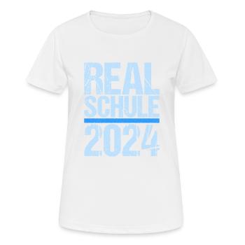 Lycée Jeunes Filles Lycée 2024 - T-shirt respirant Femme - blanc - Devant - AI Model Female 172 dark (172cm)