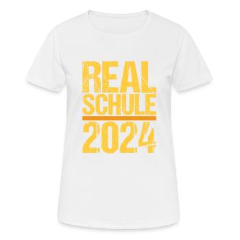 Lycée Jeunes Filles Lycée 2024 - T-shirt respirant Femme - blanc - Devant - AI Model Female 172 dark (172cm)