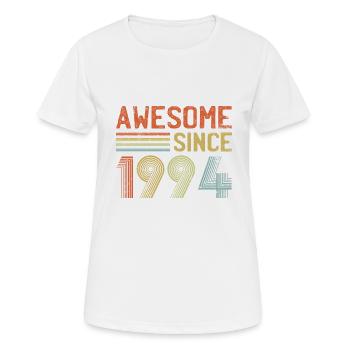 30th Birthday Vintage 1994 Classic Birthday 30 Yea - Women's Breathable T-Shirt - white - Front - AI Model Female 172 dark (172cm)