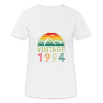 30th Birthday Vintage 1994 Classic Birthday 30 Yea - Women's Breathable T-Shirt - white - Front - AI Model Female 172 dark (172cm)