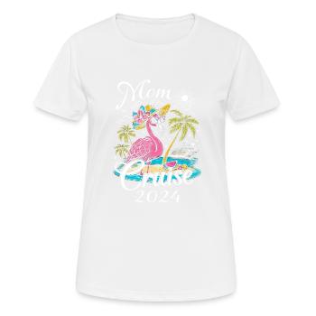 Mom Cruise 2024 - Women's Breathable T-Shirt - white - Front - AI Model Female 172 dark (172cm)