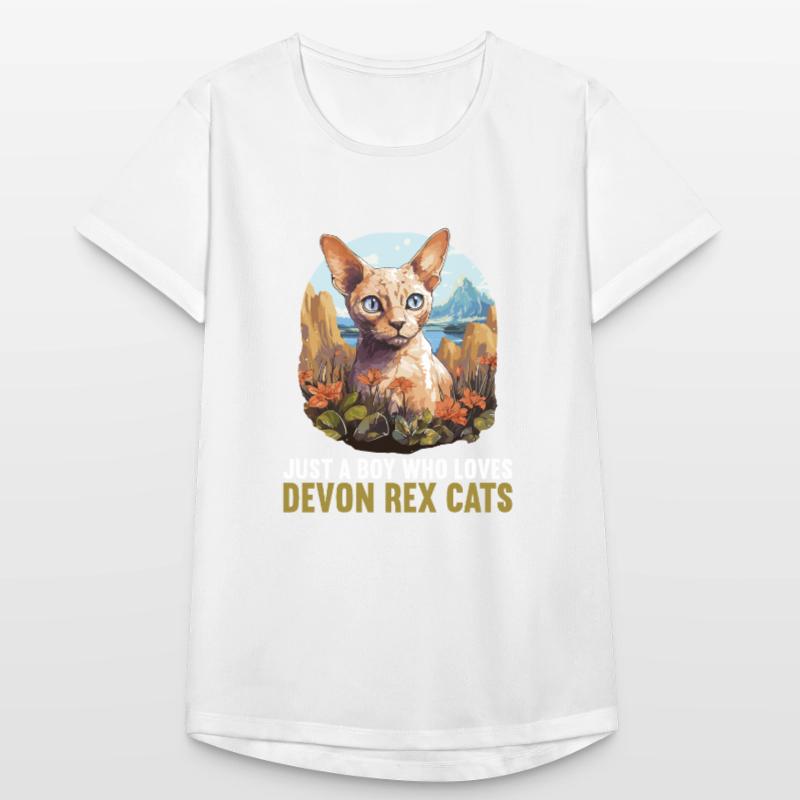 Devon Rex Kätzchen Devon Rex Katze Frauen T-Shirt atmungsaktiv