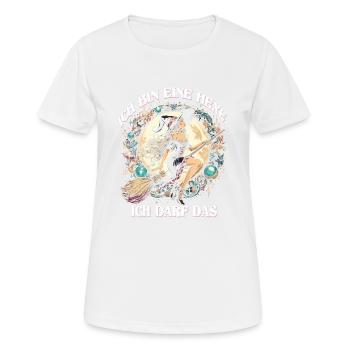 I'm a witch, I'm allowed to do that - Women's Breathable T-Shirt - white - Front - AI Model Female 172 dark (172cm)