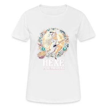 Witch In Training - Women's Breathable T-Shirt - white - Front - AI Model Female 172 dark (172cm)