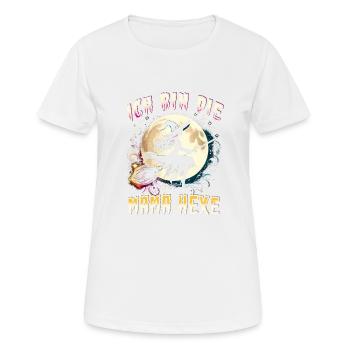 I'm the Mama Witch - Women's Breathable T-Shirt - white - Front - AI Model Female 172 dark (172cm)