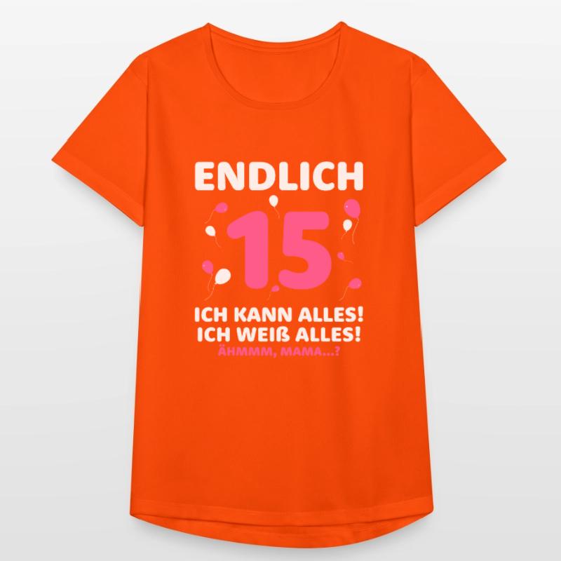 Finally 15 I can do everything I know everything Women's Breathable T-Shirt