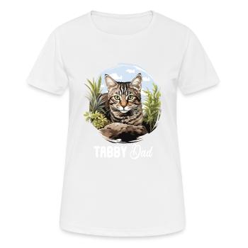 Tabby Kitten Tabby Cat - Women's Breathable T-Shirt - white - Front - AI Model Female 172 dark (172cm)