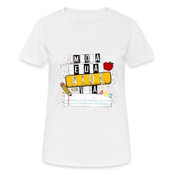 Ich bin kein normaler Helfer Ich bin ein cooler Helfer Lustig - Frauen T-Shirt atmungsaktiv - Weiß - Vorne - AI Model Female 172 dark (172cm)