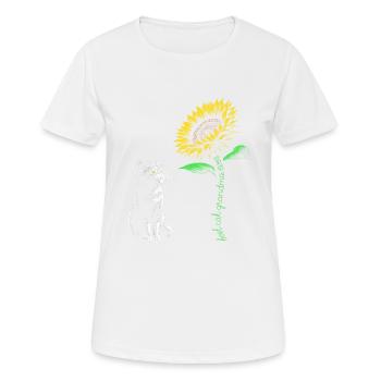 Best Cat Grandma Ever - Women's Breathable T-Shirt - white - Front - AI Model Female 172 dark (172cm)