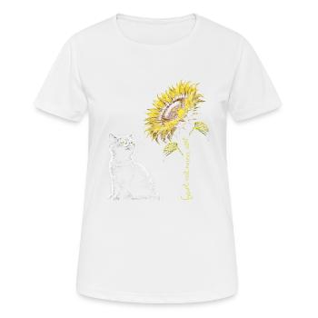 Best Cat Nana Ever - Women's Breathable T-Shirt - white - Front - AI Model Female 172 dark (172cm)