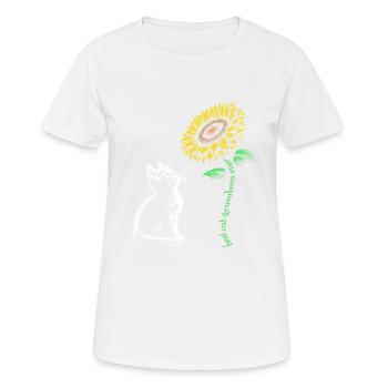 Best Cat Grandma Ever - Women's Breathable T-Shirt - white - Front - AI Model Female 172 dark (172cm)