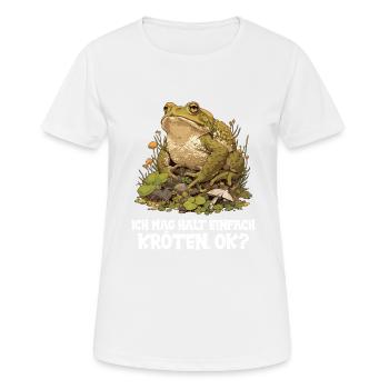 Toad Toads Toad - Women's Breathable T-Shirt - white - Front - AI Model Female 172 dark (172cm)