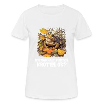Toad Toads Toad - Women's Breathable T-Shirt - white - Front - AI Model Female 172 dark (172cm)
