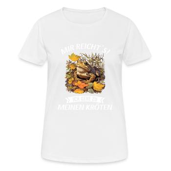 Toad Toads Toad - Women's Breathable T-Shirt - white - Front - AI Model Female 172 dark (172cm)