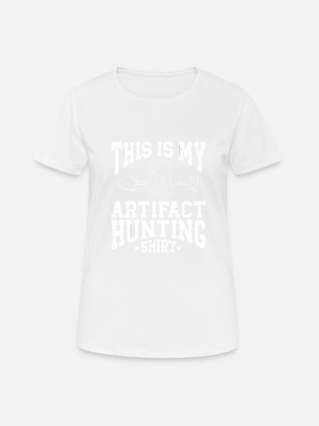 Archaeologist Archaeology - Women's Breathable T-Shirt - white