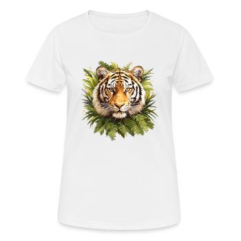 Tiger - Women's Breathable T-Shirt - white - Front - AI Model Female 172 dark (172cm)