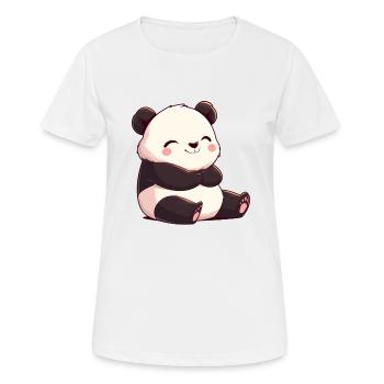 Panda géant Pandas Große Pandas Großer Panda - T-shirt respirant Femme - blanc - Devant - AI Model Female 172 dark (172cm)