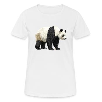Panda géant Pandas Große Pandas Großer Panda - T-shirt respirant Femme - blanc - Devant - AI Model Female 172 dark (172cm)