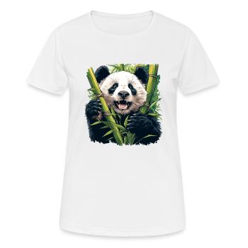 Panda géant Pandas Große Pandas Großer Panda - T-shirt respirant Femme - blanc - Devant - AI Model Female 172 dark (172cm)