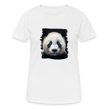 Panda géant Pandas Große Pandas Großer Panda - T-shirt respirant Femme - blanc - Devant - AI Model Female 172 dark (172cm)