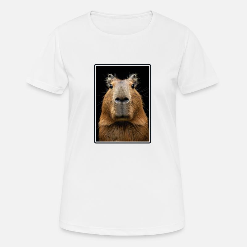 Capybaras Capybara - Women's Breathable T-Shirt - white