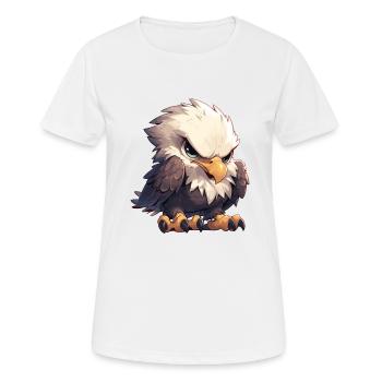 Bald Eagle Weißkopfseeadler - Women's Breathable T-Shirt - white - Front - AI Model Female 172 dark (172cm)