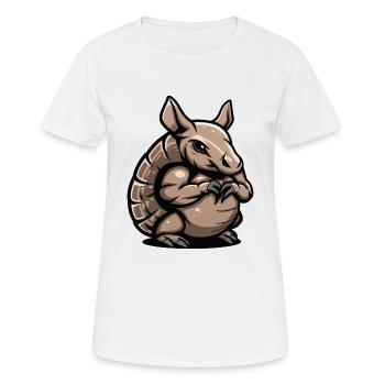 tatou - T-shirt respirant Femme - blanc - Devant - AI Model Female 172 dark (172cm)