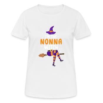 I'm the Nonna Witch - Women's Breathable T-Shirt - white - Front - AI Model Female 172 dark (172cm)