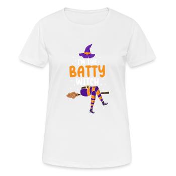 Je suis la sorcière battue - T-shirt respirant Femme - blanc - Devant - AI Model Female 172 dark (172cm)