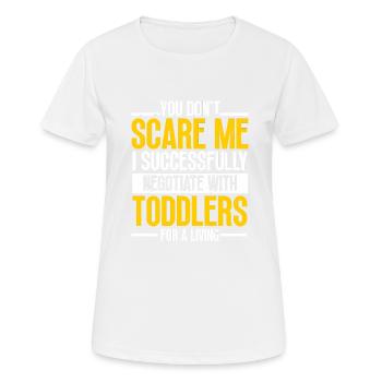 Babysitter Babysitting - Frauen T-Shirt atmungsaktiv - Weiß - Vorne - AI Model Female 172 dark (172cm)