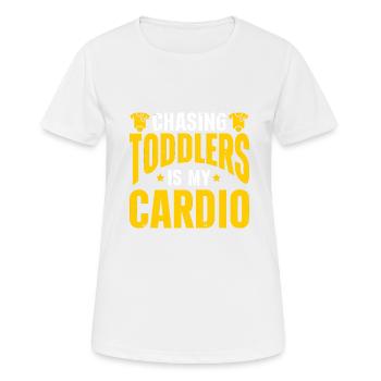 Babysitter Babysitting - Frauen T-Shirt atmungsaktiv - Weiß - Vorne - AI Model Female 172 dark (172cm)