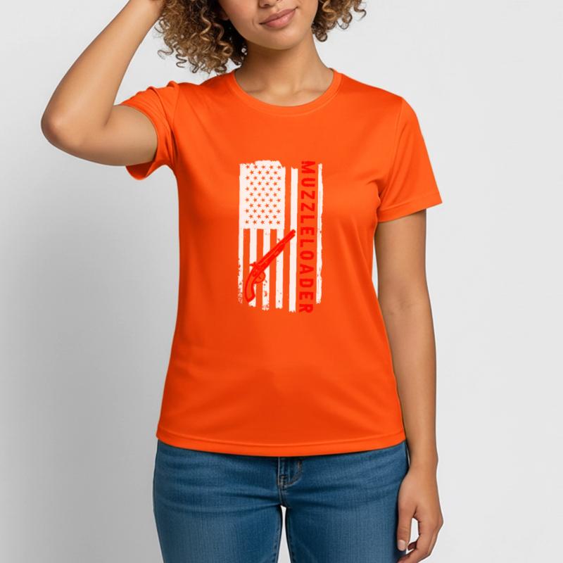 Vorderlader Muzzleloader Muzzle Loading Frauen T-Shirt atmungsaktiv