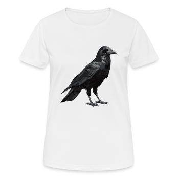Corbeaux Corbeaux - T-shirt respirant Femme - blanc - Devant - AI Model Female 172 dark (172cm)