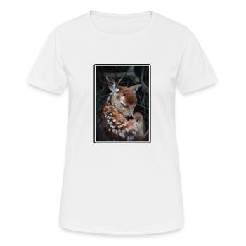 Cerf Cerf - T-shirt respirant Femme - blanc - Devant - AI Model Female 172 dark (172cm)