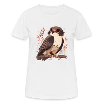 Falcon Falcon - Women's Breathable T-Shirt - white - Front - AI Model Female 172 dark (172cm)