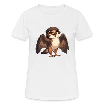 Falcon Falcon - Women's Breathable T-Shirt - white - Front - AI Model Female 172 dark (172cm)