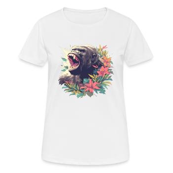 Gorillas Gorilla - Women's Breathable T-Shirt - white - Front - AI Model Female 172 dark (172cm)