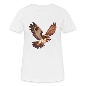 falcon falcon - Women's Breathable T-Shirt - white - Front - AI Model Female 172 dark (172cm)