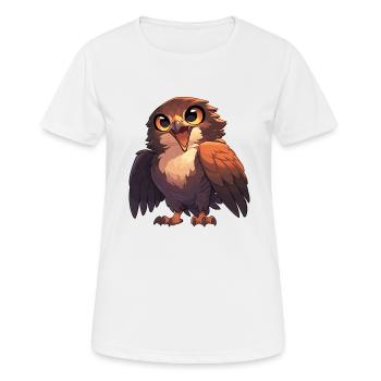 falcon falcon - Women's Breathable T-Shirt - white - Front - AI Model Female 172 dark (172cm)