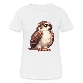 falcon falcon - Women's Breathable T-Shirt - white - Front - AI Model Female 172 dark (172cm)