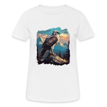 Falcon Falcon - Women's Breathable T-Shirt - white - Front - AI Model Female 172 dark (172cm)