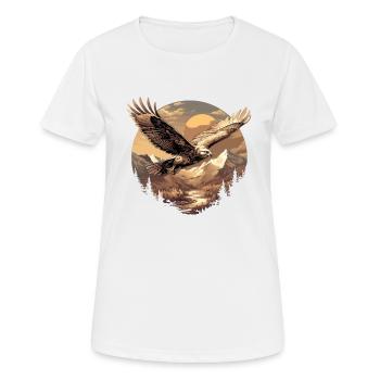 Falcon Falcon - Women's Breathable T-Shirt - white - Front - AI Model Female 172 dark (172cm)