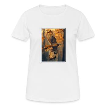Falcon Falcon - Women's Breathable T-Shirt - white - Front - AI Model Female 172 dark (172cm)