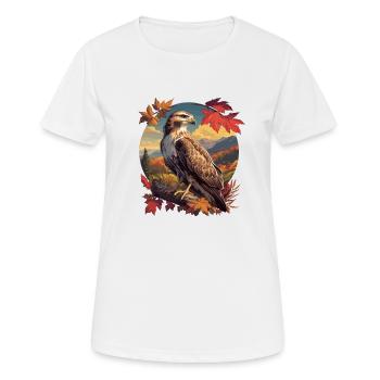 Falcon Falcon - Women's Breathable T-Shirt - white - Front - AI Model Female 172 dark (172cm)