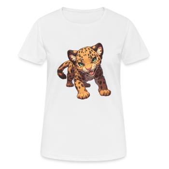 Jaguars Jaguar - Women's Breathable T-Shirt - white - Front - AI Model Female 172 dark (172cm)