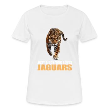 Jaguars Jaguar - Women's Breathable T-Shirt - white - Front - AI Model Female 172 dark (172cm)