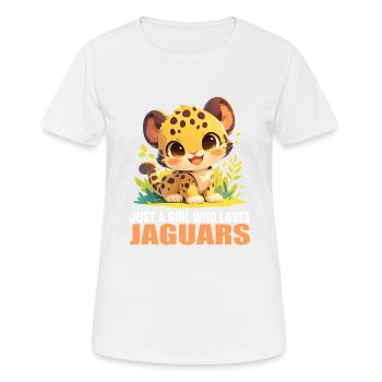 Jaguars Jaguar - Women's Breathable T-Shirt - white - Front - AI Model Female 172 dark (172cm)