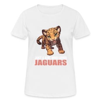 Jaguars Jaguar - Women's Breathable T-Shirt - white - Front - AI Model Female 172 dark (172cm)