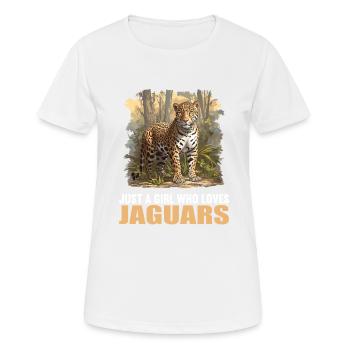 Jaguars Jaguar - Women's Breathable T-Shirt - white - Front - AI Model Female 172 dark (172cm)