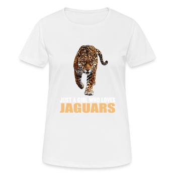 Jaguars Jaguar - Women's Breathable T-Shirt - white - Front - AI Model Female 172 dark (172cm)